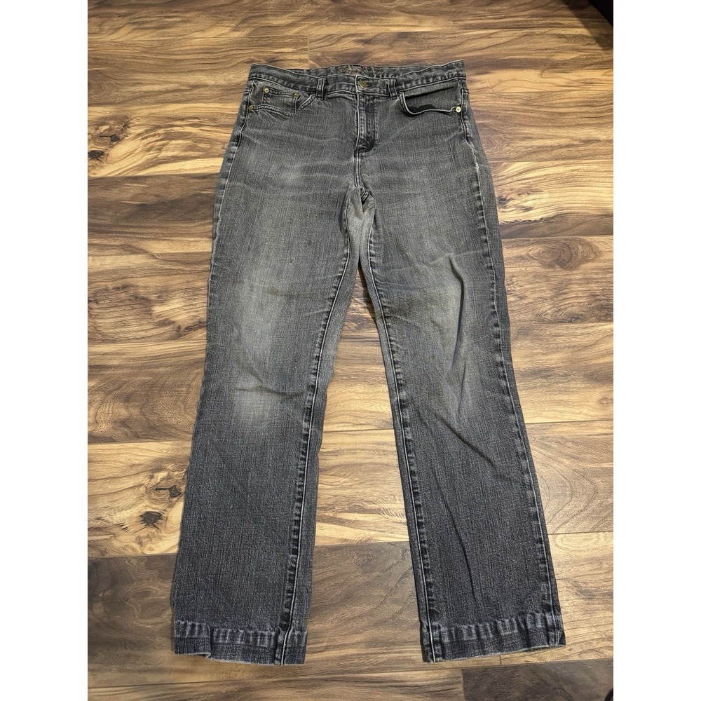 Lauren Jeans Co Ralph Lauren Women's Jeans Black Size 10 Classic Straight